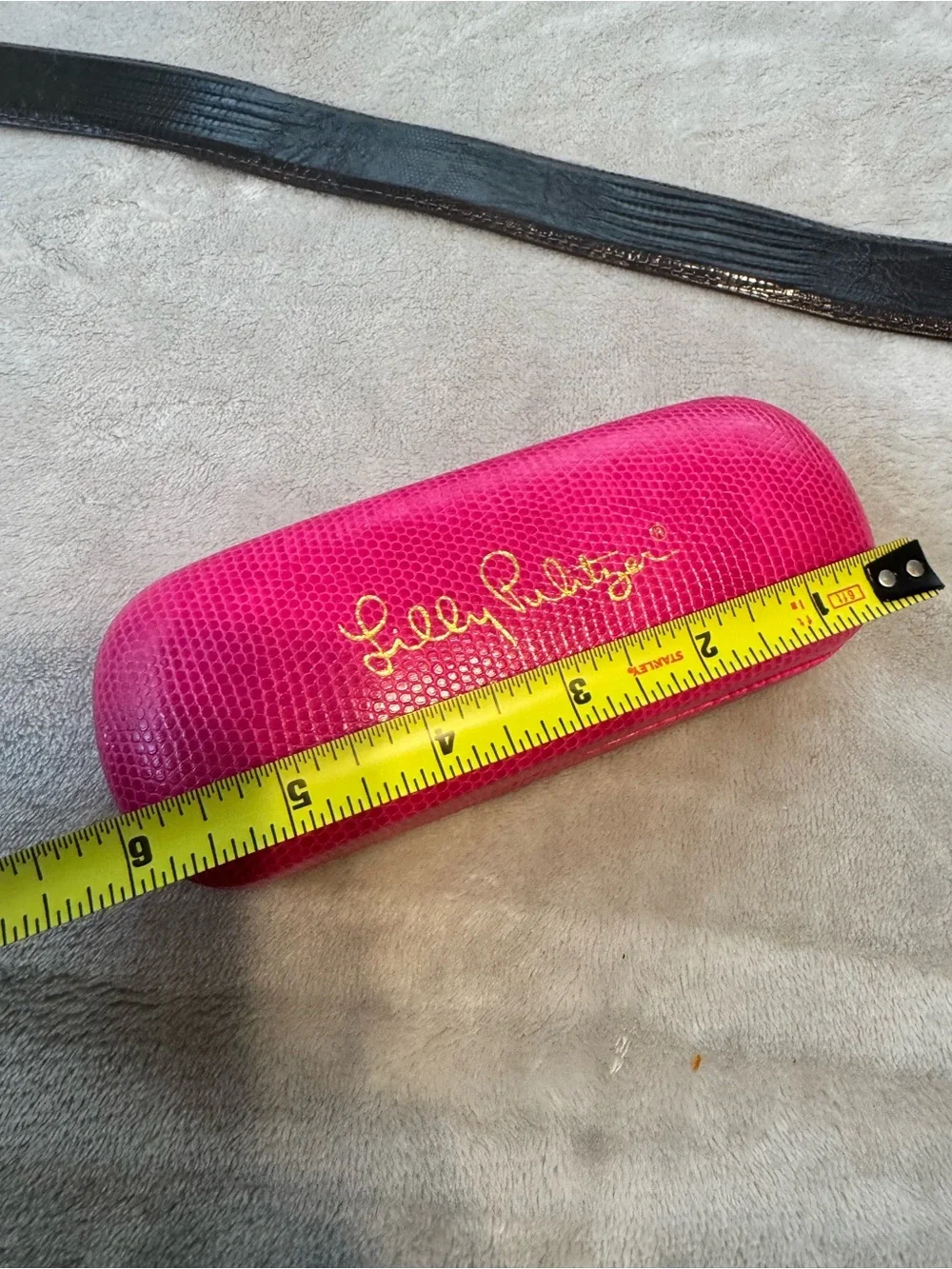 Set of 2 Lilly Pulitzer Eyeglasses Cases – Hard Shell – Pink – Sunglasses Case B